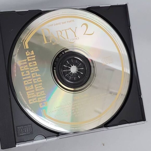 CHIP DAVIS' DAY PARTS PARTY 2, Music that cooks [CD] - Picture 2 of 3